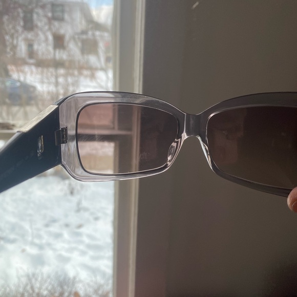 Y2K 2000s Gianfranco Ferre Shield Gray Crystal Square GF87604 - Picture 10 of 16